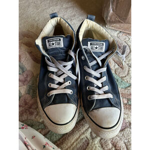 Converse black high top size 11M